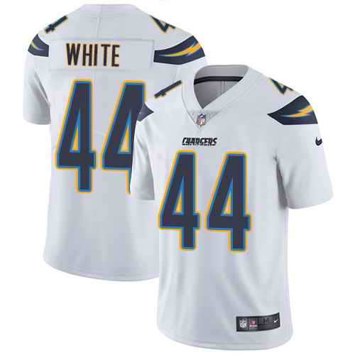 Nike Men & Women & Youth Chargers 44 Kyzir White White NFL Vapor Untouchable Limited Jersey,We sell and wholesale Nike Men & Women & Youth Chargers 44 Kyzir White White NFL Vapor Untouchable Limited Jersey on line form chian!